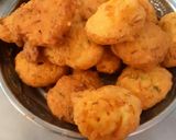 A picture of step 4 of Moong dal kofta curry.