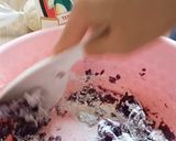 Foto langkah ke 5 dari resep Klepon Ubi Ungu aroma Pandan.