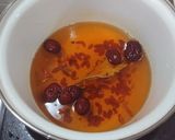 A picture of step 3 of Shaoxing Drunken Shrimp.
