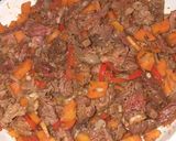 Foto del paso 3 de la receta: Wok de carne y verduras, acompañado con fideos tirabuzón