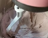 A picture of step 9 of Ube cupcakes.