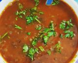 A picture of step 6 of Dal Makhni.