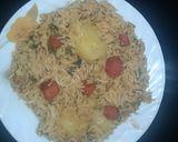 A picture of step 10 of Soy pulao.
