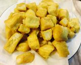 Hình bước làm 4 của món Cơm chay tình yêu