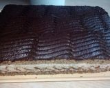 Kávés piskótás szelet recept fázis 4 fotója