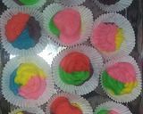 Foto langkah ke 9 dari resep Bolu kukus mawar unyuk-unyuk.