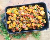 A picture of step 6 of Mixed Sabzi.