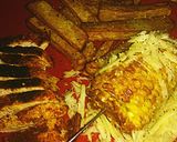 A picture of step 13 of Tex's Paprika Chicken with Fried Corn on the Cob 🌽🐔🧀.