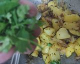 मूंगफली और आलू की सूखी सब्जी रेसिपी चरण 7 फोटो