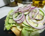Foto del paso 7 de la receta Hamburguesa en pan de focaccia casero