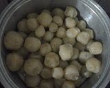 Foto langkah ke 3 dari resep Cilok isi ayam bumbu kacang.