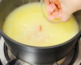 Foto langkah ke 3 dari resep 26. Creamy Macaroni Soup with Sausage - Kesukaan Bocah nih 😆😍.