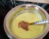 A picture of step 3 of Golden Milk.