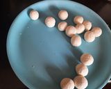 A picture of step 1 of Kheer mohan.