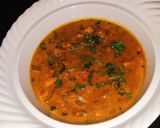 A picture of step 14 of Paneer curry.