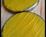 A picture of step 1 of Tadka sesame khandvi.