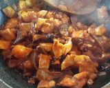 Foto del paso 5 de la receta: Nidos con salsa de tomate, pollo y setas