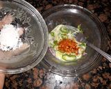A picture of step 4 of Andy wala paratha.