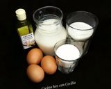 Foto del paso 1 de la receta: Flan casero con tres huevos
