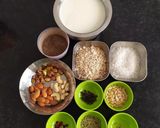 A picture of step 1 of Oats Thandai.