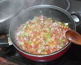 A picture of step 2 of Pinto Beans with White Rice for Students.