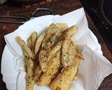 Foto del paso 4 de la receta: Rabas de merluza con menestra de verduras