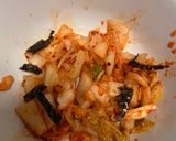 รูปขั้นตอนการทำที่ 1 ของ ข้าวผัดกิมจิ 🍳