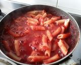 Foto del paso 6 de la receta: Pasta🍝con salsa de remolacha, calabacín y berenjena...🍝🥒🍆🌰🌶🍝