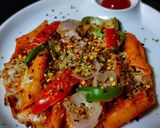 पास्ता पिज़्ज़ा (Pasta Pizza recipe in hindi) रेसिपी चरण 5 फोटो