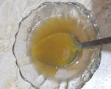 A picture of step 6 of Mangoes summer caranch ice cream 😋.