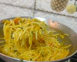 A picture of step 3 of Jain chowmein No onion No garlic.