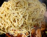 A picture of step 5 of My Sweet Chilli Chicken & Noodle.