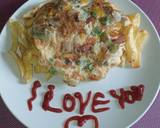 Chips and egg recipe step 5 photo