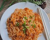 Foto langkah ke 5 dari resep Spaghetti goreng saos tomat.