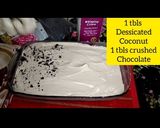 A picture of step 8 of Chocolate Tress leches Cake.