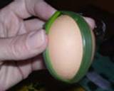 Egg dyeing using pantyhose recipe step 3 photo