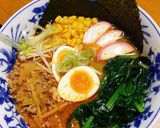 Hình bước làm 5 của món Miso Ramen