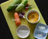 Foto langkah ke 1 dari resep ACAR 🥒Timun, 🍑Peach, 🥕 Wortel.