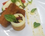 Foto del paso 8 de la receta: Patí empanado estilo japonés con salsa holandesa de mojito