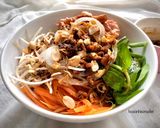 Hình bước làm 2 của món Phở trộn (gọi tạm tên sốt ngũ vị hương nhỉ)