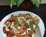 A picture of step 8 of Dahi Vada.