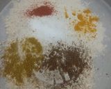 A picture of step 2 of Daal dhokli.
