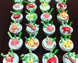 Foto langkah ke 10 dari resep Cup cake coklat.