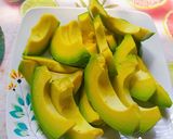 Hình bước làm 1 của món Sinh tố bơ thanh long ruột đỏ