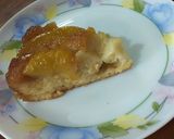 A picture of step 9 of Eggless upside down apple cake.