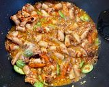 Foto langkah ke 3 dari resep Cumi Asin Balado.