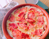 Foto del paso 9 de la receta: Pastel de patata a la mostaza con lacón
