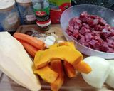 Foto del paso 1 de la receta: Guiso de arroz y garbanzos