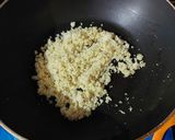 A picture of step 2 of Nolen Gurer Patishapta Peethe.