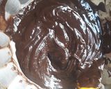 A picture of step 5 of Eggless Whole Wheat Chocolate fudge Brownie.